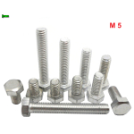 M5 ALUMINIOWE ŚRUBY DIN 933