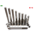 M10 TYTANOWE ŚRUBY GRADE 5 Ti6Al4V DIN 912