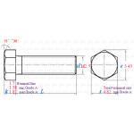 M2,5 TYTANOWE ŚRUBY GRADE 5 Ti6Al4V DIN 933 M2,5 TYTANOWE ŚRUBY GRADE 5 Ti6Al4V DIN 933