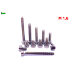 M1,6 TYTANOWE ŚRUBY GRADE 2 DIN 912 M1,6 TYTANOWE ŚRUBY GRADE 2 DIN 912