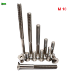 M10 TYTANOWE ŚRUBY GRADE 5 Ti6Al4V DIN 7991 M10 TYTANOWE ŚRUBY GRADE 5 Ti6Al4V DIN 7991