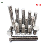 M16 TYTANOWE ŚRUBY GRADE 2 DIN 933 M16 TYTANOWE ŚRUBY GRADE 2 DIN 933