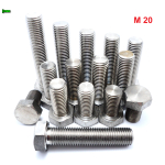 M20 TYTANOWE ŚRUBY GRADE 2 DIN 933 M20 TYTANOWE ŚRUBY GRADE 2 DIN 933