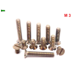 M3 TYTANOWE ŚRUBY GRADE 2 DIN 963