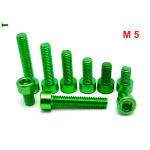 M5 ALUMINIOWE ŚRUBY DIN 912