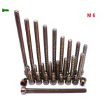 M6 TYTANOWE ŚRUBY GRADE 2 DIN 912 M6 TYTANOWE ŚRUBY GRADE 2 DIN 912