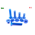 M3 ALUMINIOWE ŚRUBY DIN 7991
