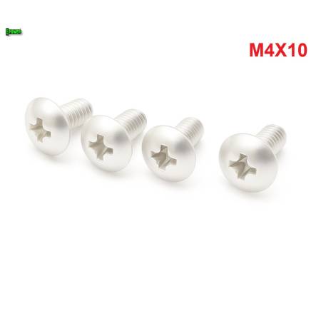 M4x10 śruba owiewki aluminiowa grzybkowa śruby owiewek aluminiowe 6061