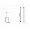 M3x35 dystansowa kolumna aluminiowa 3d drukarka dystans bez gwintu v-slot