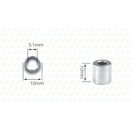 M5x10 dystans aluminiowy tulejka 3d drukarka dystans bez gwintu v-slot