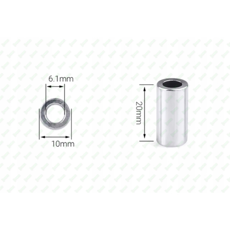 M6x20 kolumna dystansowa aluminiowa 3d drukarka dystans bez gwintu v-slot