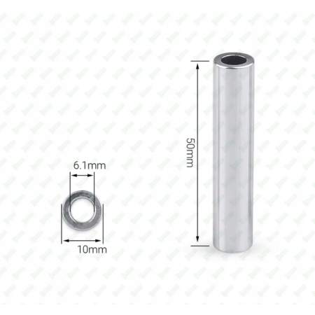 M6x50 aluminiowe dystanse tulejka 3d drukarka cnc dystans bez gwintu v-slot