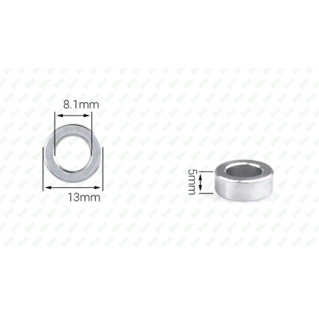 M8x5 dystansowa tulejka aluminiowa maszyna cnc 3d dystans bez gwintu v-slot