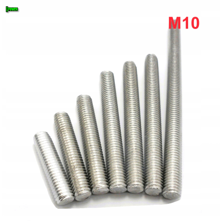 M10x70 aluminiowy pręt gwintowany din 975 aluminium 6061