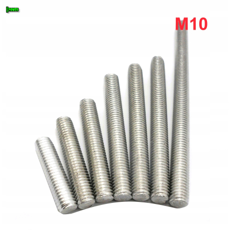 M10x150 aluminiowy pręt gwintowany din 975 aluminium 6061