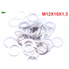 Podkładka m12x16x1,5 din7603a aluminiowa podkładka m12x16x1,5 podkładka m12
