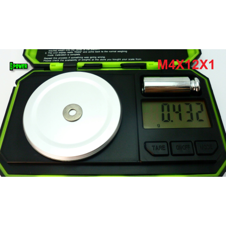 Podkładka m4x12x1 din 9021 tytanowa podkładka m4 tytan grade 2