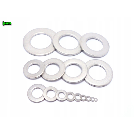 Podkładka m5x10x1 din125 iso 7089 tytanowa tytan grade 2