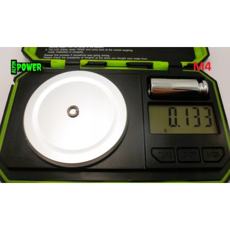 Podkładka sprężysta m4 din127 tytanowa tytan grade 2