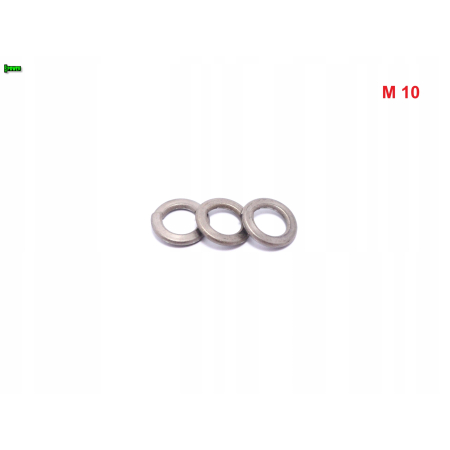 Podkładka sprężysta m10 din127 tytanowa tytan grade 2