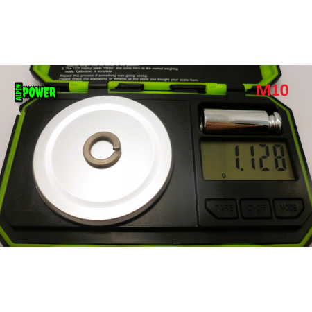 Podkładka sprężysta m10 din127 tytanowa tytan grade 2