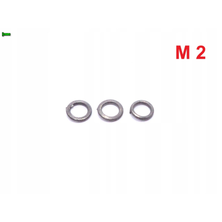 Podkładka sprężysta m2 gb93 din127 tytanowa tytan grade 2