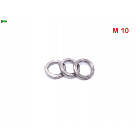 Podkładka sprężysta m10 gb93 din127 tytanowa tytan grade 2