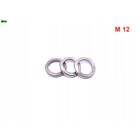Podkładka sprężysta m12 gb93 din127 tytanowa tytan grade 2