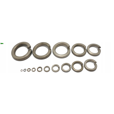 Podkładka sprężysta m12 gb93 din127 tytanowa tytan grade 2