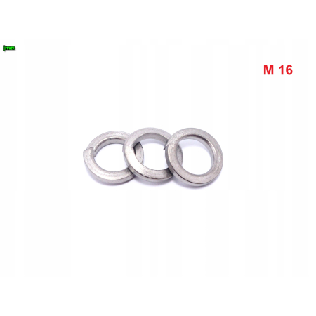 Podkładka sprężysta m16 gb93 din127 tytanowa tytan grade 2