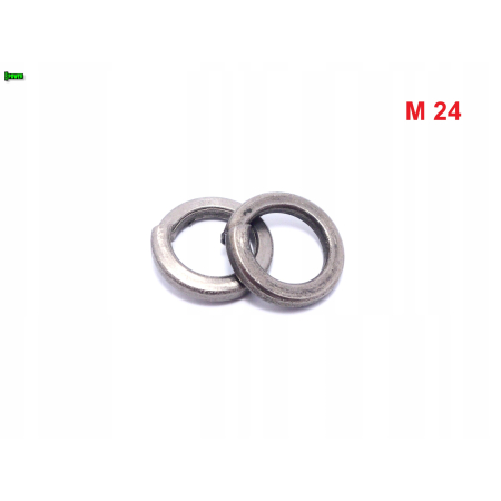 Podkładka sprężysta m24 gb93 din127 tytanowa tytan grade 2