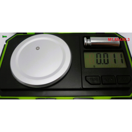 Podkładka m1,6x4x0,3 din125 iso 7089 tytanowa podkładki tytanowe grade 5