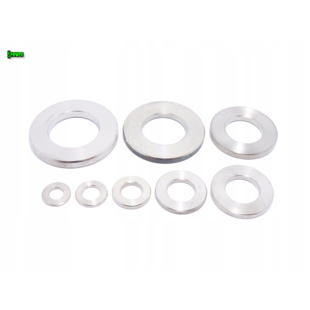 Podkładka m3x7x0,5 din125 iso 7089 tytanowa podkładka m3x7x0,5 tytan gr5