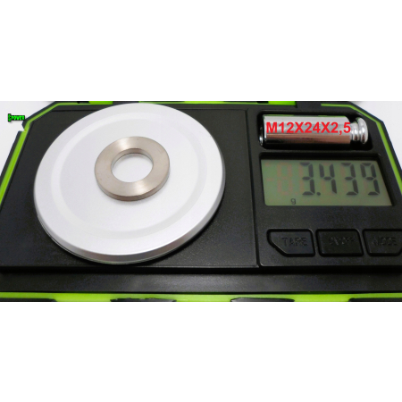 Podkładka m12x24x2,5 din125 iso 7089 tytanowa podkładka m12 tytan grade 5