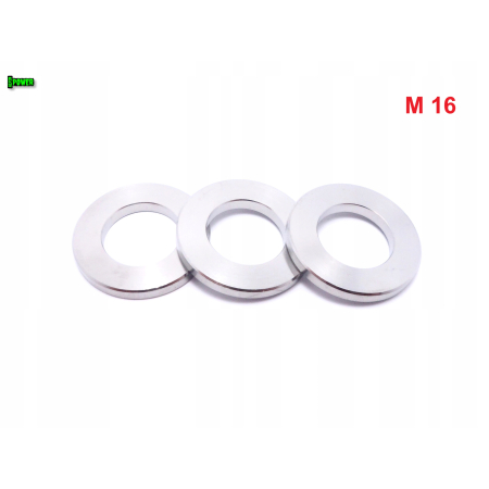 Podkładka m16x30x3 din125 iso 7089 tytanowa podkładka m16 tytan grade 5