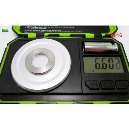 Podkładka m16x30x3 din125 iso 7089 tytanowa podkładka m16 tytan grade 5