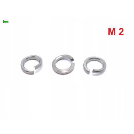 Podkładka sprężysta m2 din127 gr5 podkładka tytanowa grade 5 podkładka m2