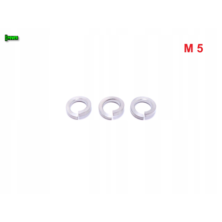 Podkładka sprężysta m5 din127 gr5 podkładka tytanowa grade 5 tytan grade 5