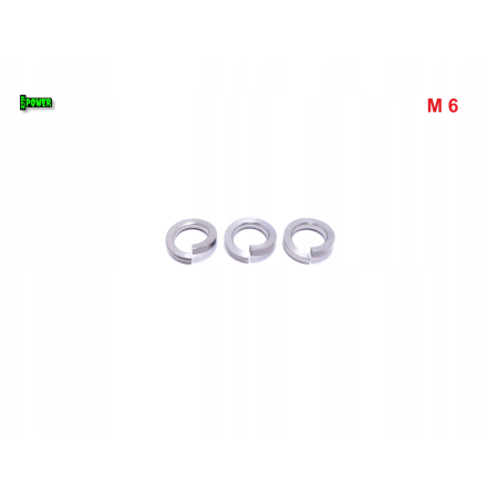 Podkładka sprężysta m6 din127 gr5 podkładka tytanowa grade 5 tytan grade 5