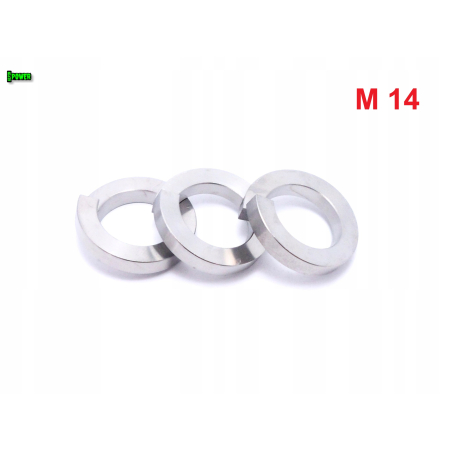 Podkładka sprężysta m14 din127 tytanowa podkładka sprężysta m14 grade 5