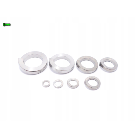 Podkładka sprężysta m14 din127 tytanowa podkładka sprężysta m14 grade 5