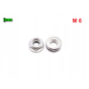 Nakrętka m6 din 6923 iso 4161 aluminiowa