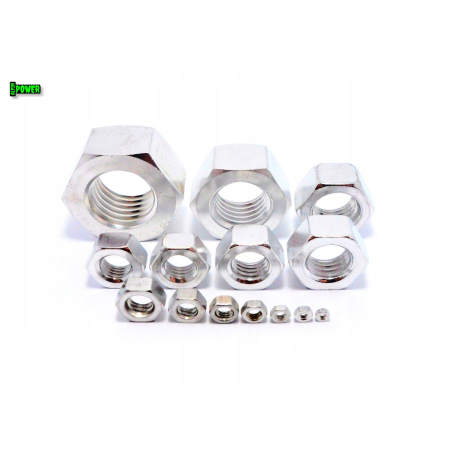 Nakrętka m2 din 934 iso 4032 nakrętki aluminiowe nakrętka aluminiowa 6061