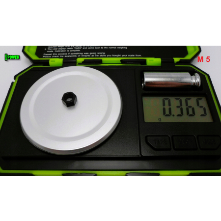 Nakrętka m5 din 934 iso 4032 nakrętka aluminiowa 6061 czarna nakrętka m5