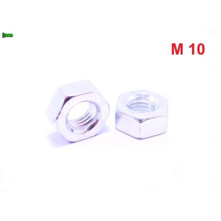 NAKRĘTKA M10 DIN 934 ISO 4032 ALUMINIOWA