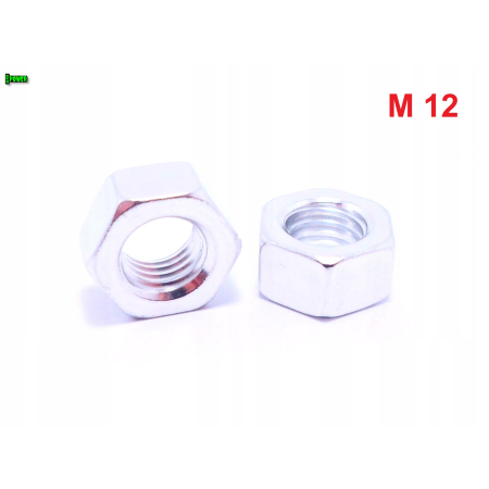 Nakrętka m12 din 934 iso 4032 aluminiowa