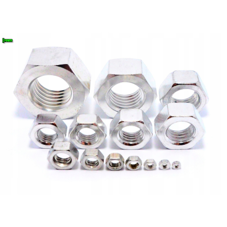 Nakrętka m12 din 934 iso 4032 aluminiowa