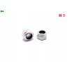 Nakrętka m5 din 985 samohamowana z wkładką nylonową nakrętka aluminiowa