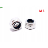 Nakrętka m8 din 985 samohamowana z wkładką nylonową nakrętka aluminiowa