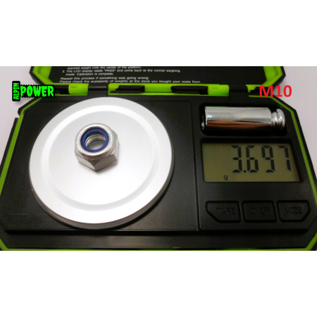 Nakrętka m10 din 985 samohamowana z wkładką nylonową nakrętka aluminiowa